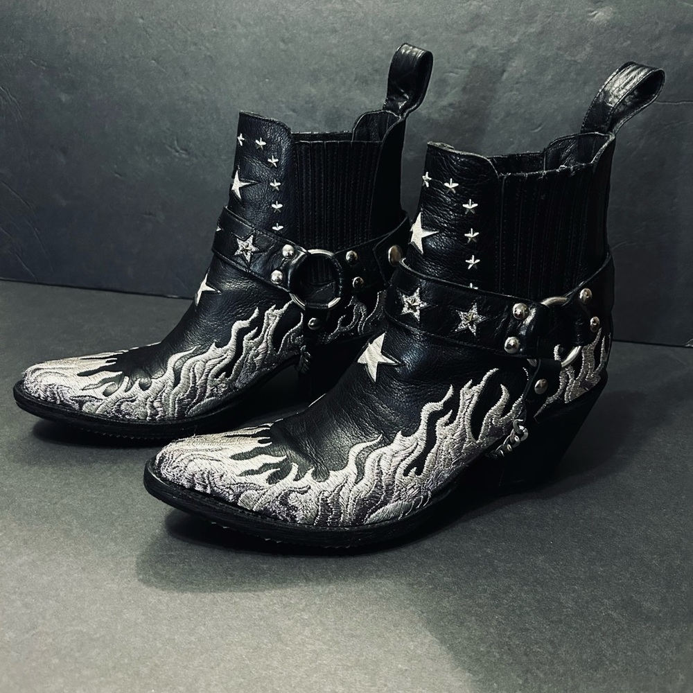 Mexicana Boots - with Stars, Flames, Studs and Straps.